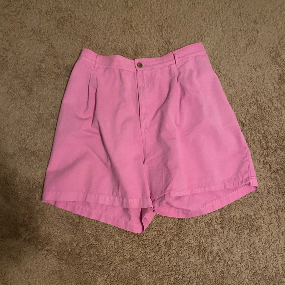 Big Bud Press Trouser Shorts in Bubblegum pink 1XL